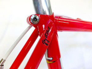 CycloRetro Bicycle Restoration Services Pic 5 - Bicycle frame paint polishing on this Greg Lemond made it look like new