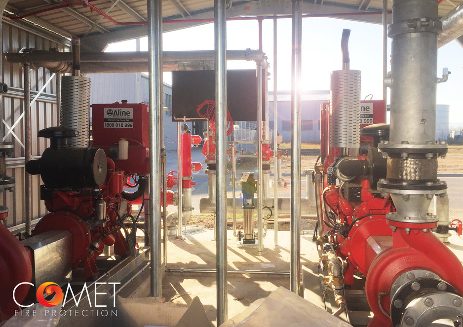 Comet Fire Protection Pic 1 - System design and installation of any scale