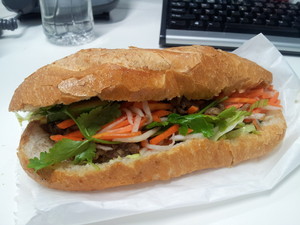 Viet Bowl Pic 4 - Hectic pork roll