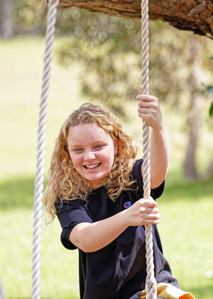 PGL Campaspe Downs Pic 4 - Try your hand at the low ropes course