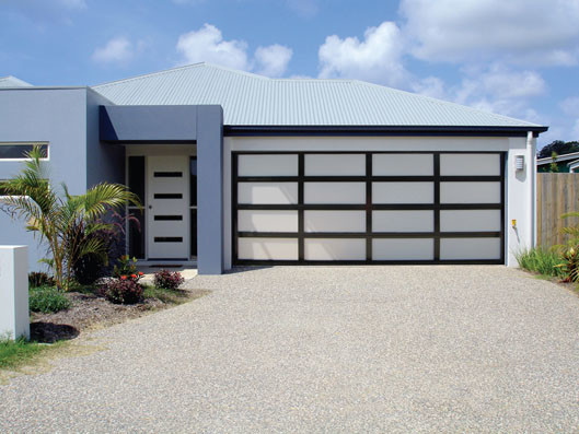 Advanced Garage Doors Brisbane Pic 1 - New sectional door done by Advanced Garage Doors Brisbane