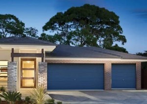 Advanced Garage Doors Brisbane Pic 3 - Professional photo of two roller doors installed by Advance Garage Doors Brisbane