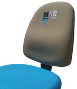 Moreton Bay Chairs Pic 4 - MBC 1st in Australia to supply Embroidered office chairs