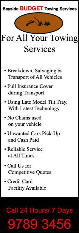 Bayside Budget Towing Service Pic 4 - vehicle tow vehicle towing frankston vic 3199