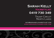 Sarah Kelly Hairstylist Pic 1 - Call Sarah to book an appointment