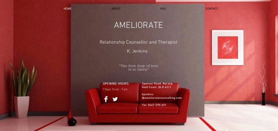 Ameliorate Relationship Counselling and Therapy Pic 1