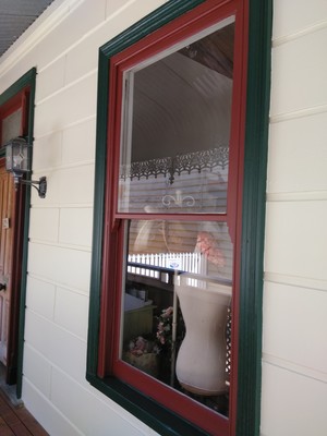 Cassy's Coatings Pic 4 - Painted By Cassys Coatings Exterior Windows and walls on Heritage Building