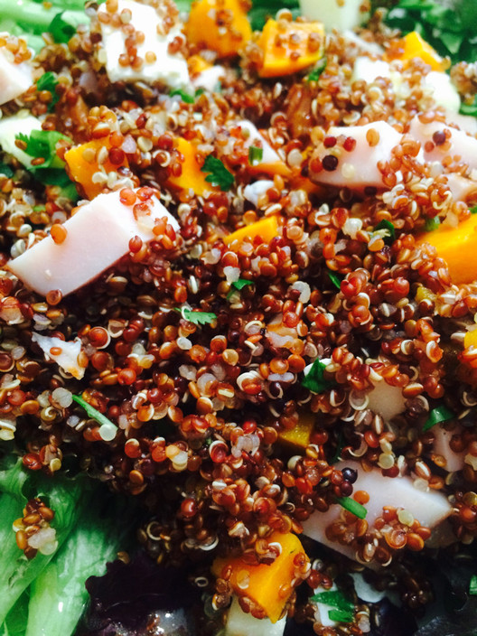 Harvest Moon Pic 1 - Red quinoa with chicken feta