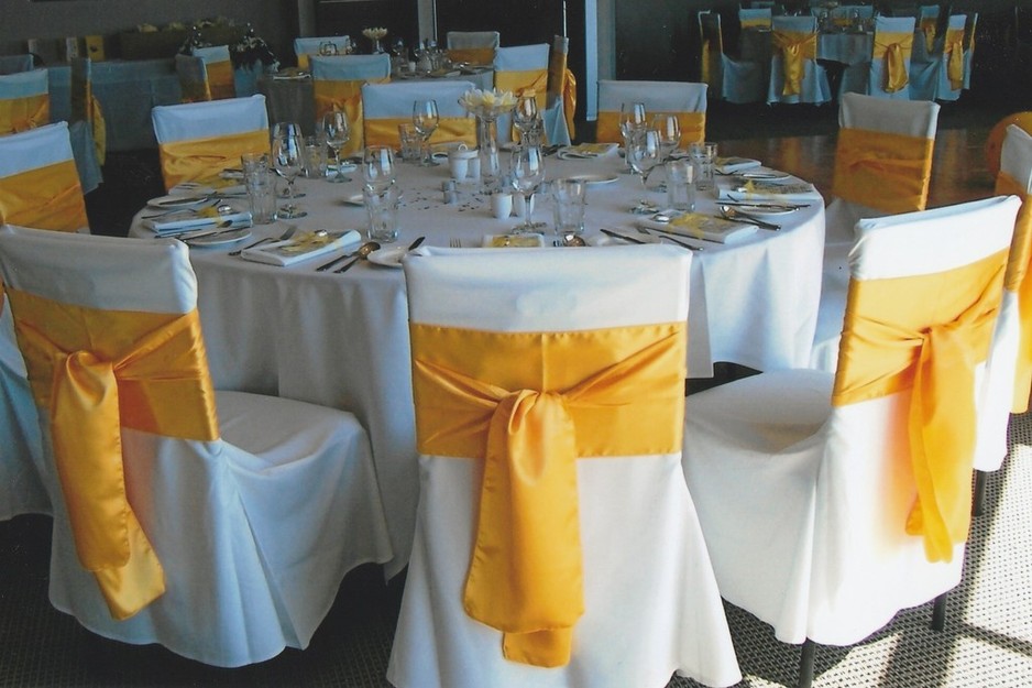 Pristine Events Pic 1 - Chair covers and sashes