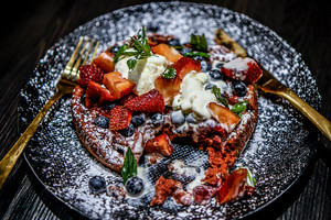 The Carter Sydney Pic 5 - Red Velvet waffles