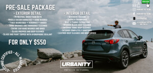 Urbanity Premium Detailing Pic 3 - Urbanity detailing Packages