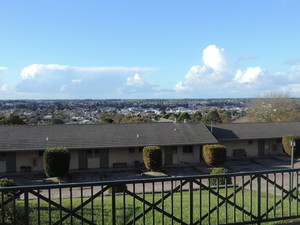 Lakes Resort Mount Gambier Pic 2 - Our view of Mount Gambier from the Lakes Resort