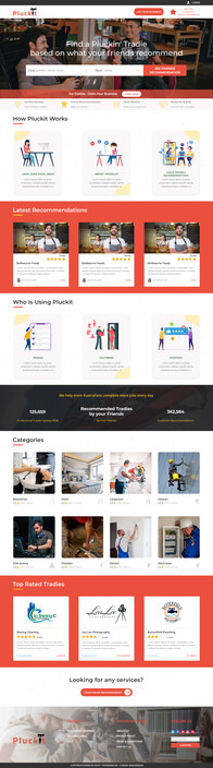 Fusion Web Design Pic 1 - Pluckitcomau Find recommended tradies from people you might know