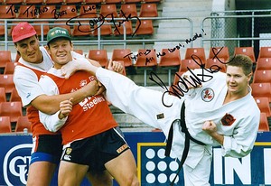 Kan Zen Ryu Karate Pic 3 - Before the World Karate Championships 1996