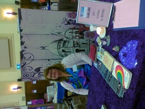 Rose's Massage for Mind, Body & Spirit Pic 3 - reading at an expo