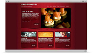 Steve Collins Graphics / Web design Pic 2 - Consuming Passions