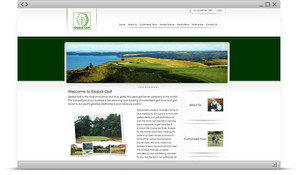 Steve Collins Graphics / Web design Pic 3 - Global Golf