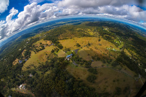 Oceanview Helicopters Pic 5 - Flying over the Sunshine Coast