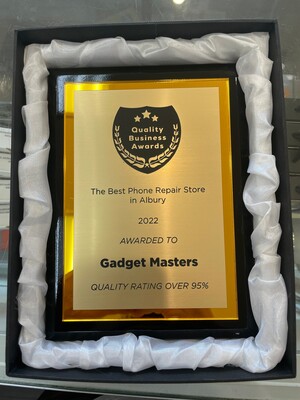 Gadget Masters Pic 2 - Quality Business Award