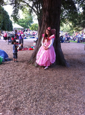 Creative Characters Facepainting Pic 4 - Fairy Love Heart at Friends of the Zoo Annual Picnic