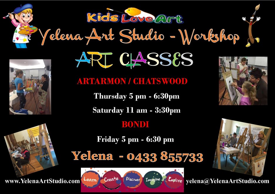 Yelena Art Studio Pic 1 - Yelena Art Studio Workshop