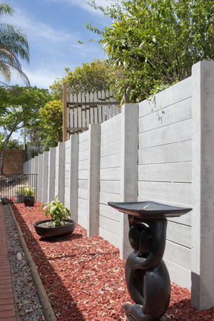 Aussie Concrete Products Pic 5 - Smooth Grey Concrete Sleepers