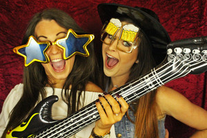 Star Hire Pic 5 - Rockin out in the Photo Booth