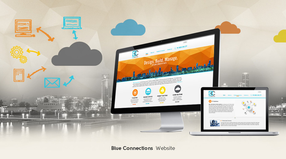 Fox and Lee Pic 1 - Website Design and Branding Blue Connections