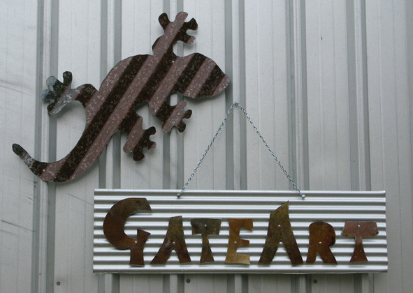 GateArt Pic 1 - gateart handcrafted sign