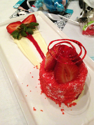 Doltone House Pic 3 - Strawberries and cream was nice and light