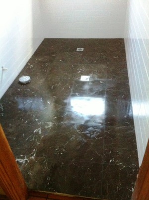 Patriot Tiling Pic 4 - Marble floor tiling