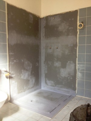 Patriot Tiling Pic 5 - Leaking shower repair 1