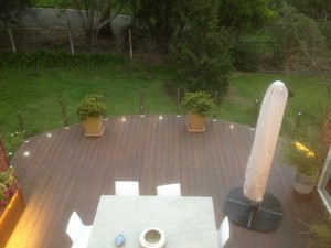 Ray Gregory Projects Pic 5 - Decking with curve