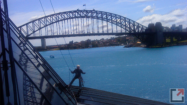 Arrow Abseiling Pic 2 - Window Cleaning