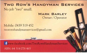 Two Row's Handyman Services Pic 3