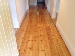 Obrien's Floor Sanding and Polishing Pic 5 - Gloss Finish Baltic Pine