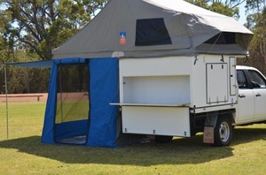 Roof Top Camping Pic 2 - Slide on camper