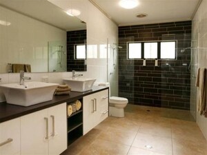 Outlook Bathrooms Townsville Pic 2 - Double Shower Double Vanity