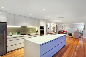 Wayne Stewart Builder Pic 2 - Contemporary kitchen in a complete home renovation in Mt Martha