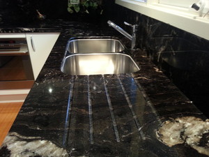 Aba Stone Pic 5 - Undermount sink Drainer Grooves