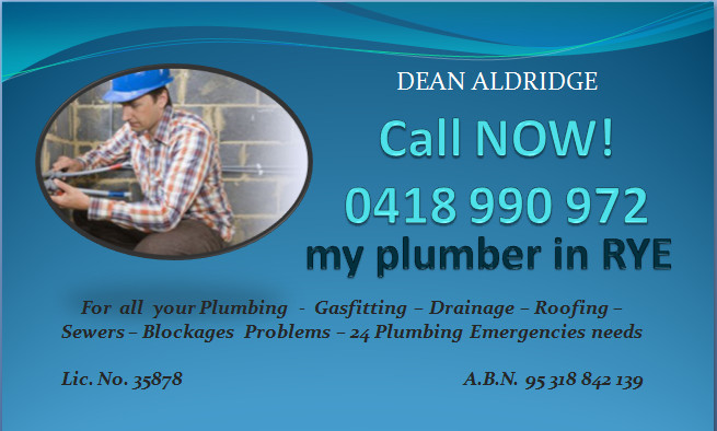 Dean W Aldridge Plumbing & Drainage Pic 1 - Call Emergency Plumber Rye Dean Alridge