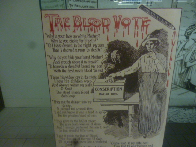 State Library Of Queensland Pic 1 - A conscription poster