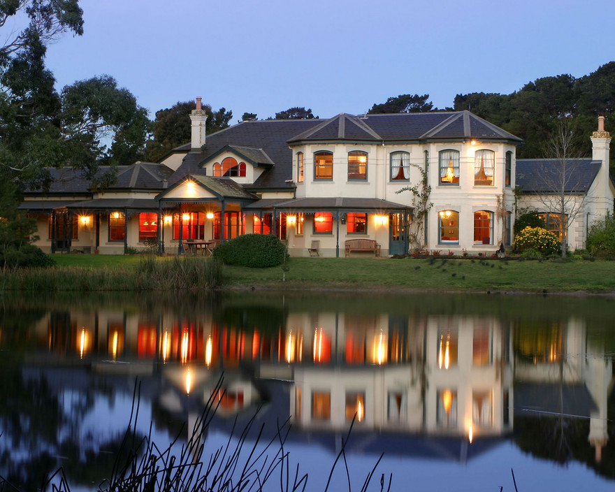 Woodman Estate Pic 1 - The Manor House overlooks a large private lake