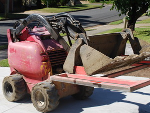 Easy Access Dingo Hire Pic 4 - Dingo mini loader 08m wide