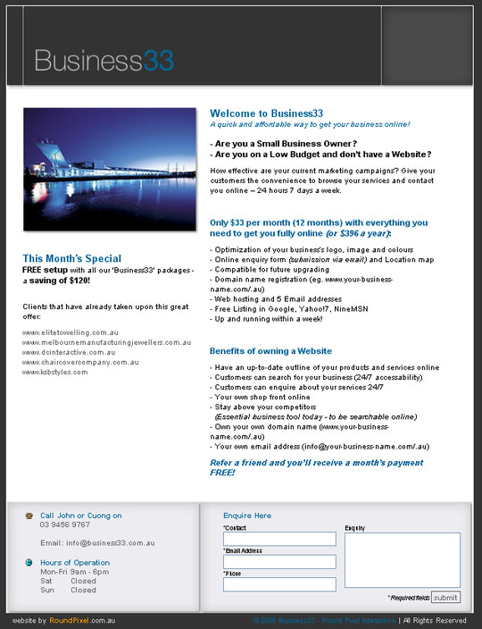 Business33 Pic 1 - Modern Website Design