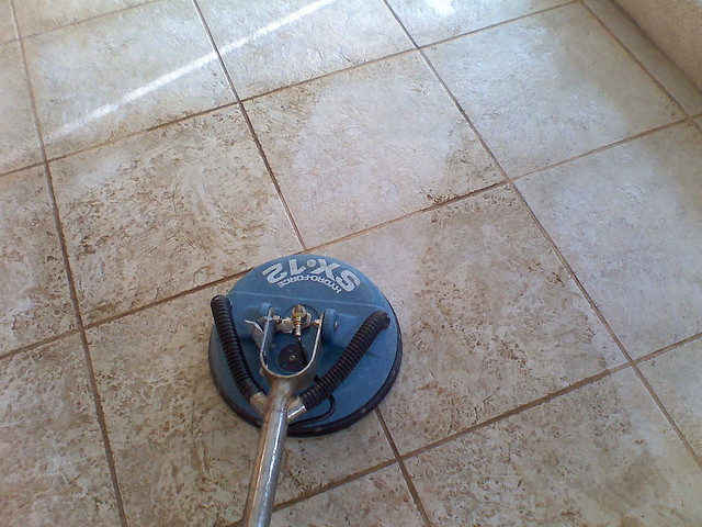 Rockingham Carpet Cleaning Pic 1 - Tiles in my house during the clean