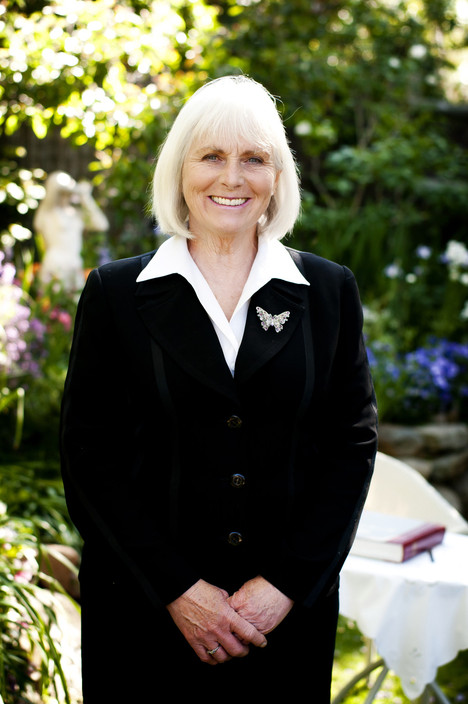 Michele Bolitho Civil Marriage Celebrant Pic 1 - Michele Bolitho in the Heart Garden