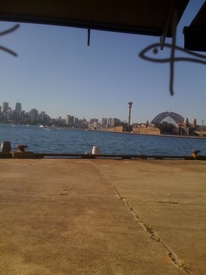 Flying Fish Restaurant & Bar Pic 5 - View from Flying Fish to Sydney Harbour Bridge