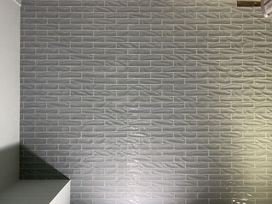 Ad3m Tiling Pic 1 - 100 by 300 gloss subway tiles