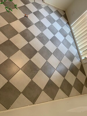 Ad3m Tiling Pic 4 - Diamond shape tile 300 by 300